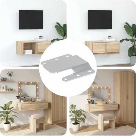 Soporte de Montaje Flush 419 pcs Plateado 75 x 66 x 1,4 mm