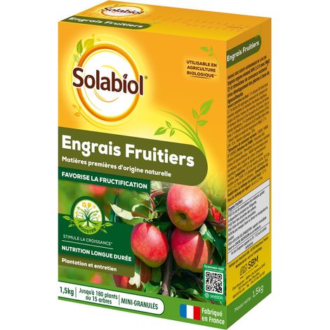Engrais Fruitiers - Jusqu'à 180 Plants - 1,5kg (1/5)