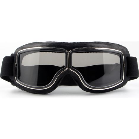 Lunettes de moto rétro coupe-vent et anti-poussière (B) (1/5)