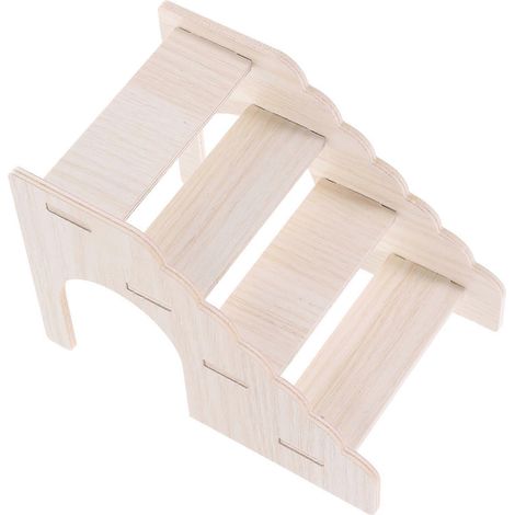 Échelle d'escalade pour hamster, jouet en bois compatible avec les animaux de compagnie, pour l'exercice. Une échelle. (1/5)