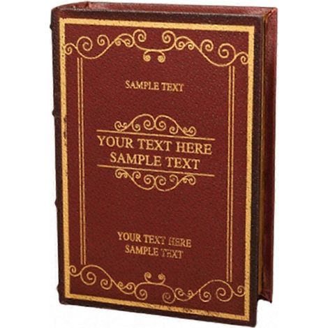 Set mit 6 dekorativen Attrappenbüchern für Regale, Deko-Accessoires, Bibliotheksdekoration, Attrappenbücher im Antik-Stil (1/5)
