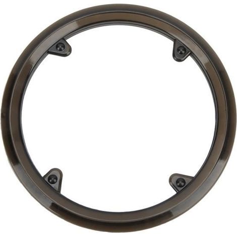Dilwe couverture de pédalier de roue de chaîne Housse de protection pour pignon de vélo avec 4 trous en plastique pour chaîne de (1/4)