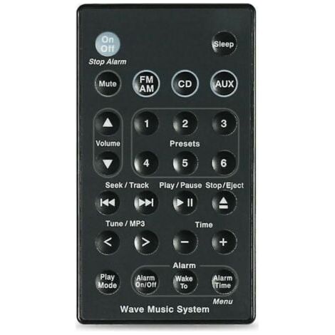 Système de musique Bose Wave de remplacement, système sonore, télécommande Awr1b1 Awr1b2 Awrcc1 Awrcc2 Awrcc3 Jalleria (1/4)