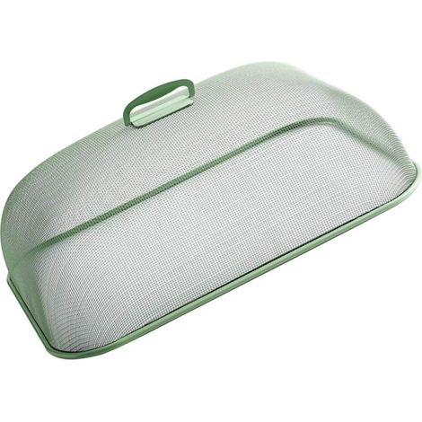 Tapa giratoria de hierro de malla densa de 180 grados con asa para comedor (1/5)