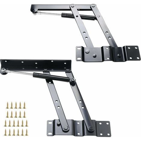 Pcs Lift-Up Coffee Table Hinge, Heavy Duty Lift-Up Coffee Table Mechanism, Lift-Up Spring Hinge for Coffee Table (1/5)