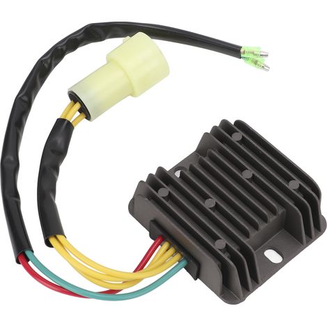 Régulateur de tension pour moto, 5 fils, 12 V, redresseur de tension en alliage, remplacement pour TRX300 FOURTRAX 1993‑2000 (1/5)