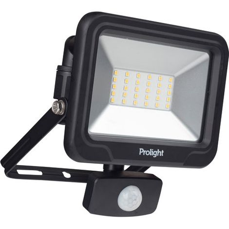 PROLIGHT - Projecteur led 30w 2550lm easy connect + détecteur