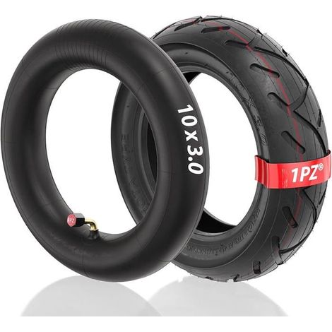 1PZ F3T-IX3 Pneu et chambre à air 10x3 remplacement pour trottinette électrique KUGOO M4 Pro gyro Zero 10X, roue de re