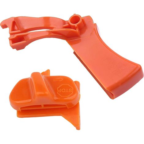 Throttle Trigger Slide Control Set for Stihl FS75 FS80 FS85 FS90R FS100R FS110R FS130R String Trimmer FC75 FC83 FC85 FC90 FC95 FC100 Edger Brushcutter Parts 4137 182 1000, 4137 182 1001 (1/5)