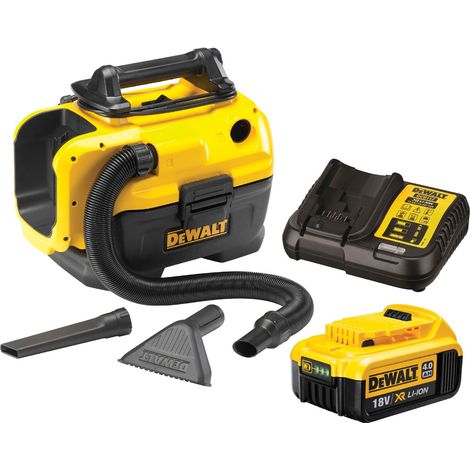 DeWalt DCV584L Flexvolt XR 14.4V 18v Wet Dry Cordless Corded Vacuum +4ah Battery (1/3)