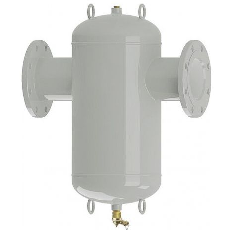 Séparateur de boue DN 50, PN 16 avec bride, avec séparateur de magnétite, en acier