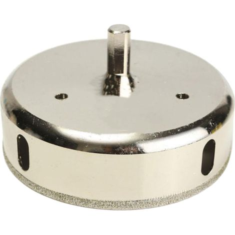 Dapetz ® Diamond Hole Saw 100mm Diamond Drill Bit Diamond Core Hole Saw Cutter Hole Brazed for Cutting Tile Porcelain Glass Marble Ceramic (1/3)