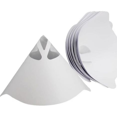 Entonnoir filtrant jetable pour peinture, entonnoir en papier pour mélanger la peinture, tamis filtrant 100 mesh, filtre pour pein (1/4)