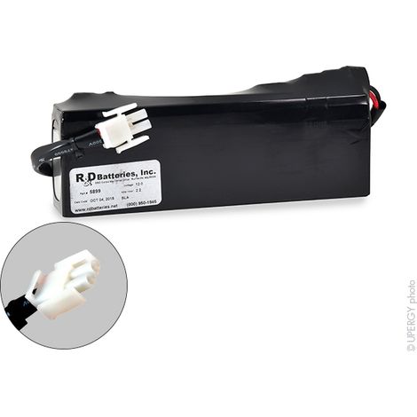 R&D - Batterie médicale rechargeable Datex-Ohmeda Modulus SE Battery 1503-3045-000 12V 2.2Ah