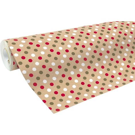 Papier cadeau Clairefontaine Noël 0,7 m large 50 m long