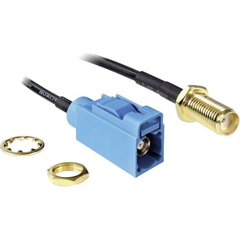 DeLOCK Delock 88583 - 0,2 m - Or - Noir (1/3)