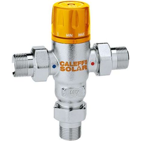 Caleffi Thermomischer 3/4'' mit Rückschlagventilen für Solar Mischer thermisch Solaranlage 252153