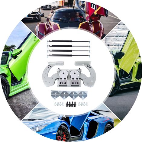 90 Grad universeller Lambo-Tür-Kit Bolzen vertikale Türscharnier-Kit für die meisten Autos (1/5)