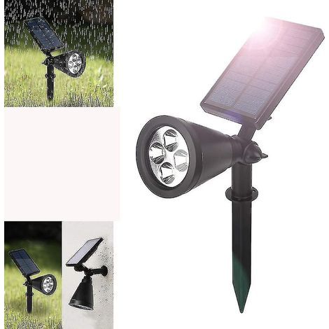Solar-Pflanzenlampe mit Stecker und LED-Pflanzenwachstumslampe + 4 LEDs