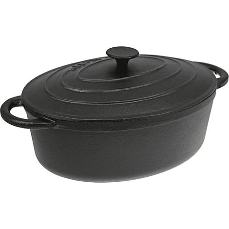 Teglia da forno in ghisa 33 cm 6,2 l kinghoff KH-1111 (1/5)