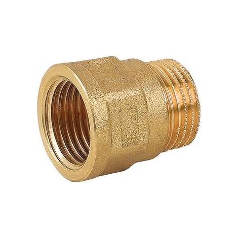 RALLONGE MOULÉE MF EN LAITON JAUNE Dimensions : 1/2" x 30