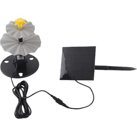 BSV-SP025A 2,5W IP68 Schwarze Solar-Teichpumpe (1/4)