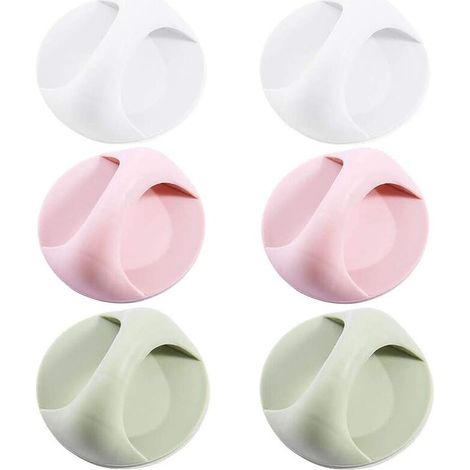 Poignée de porte coulissante, poignée de meuble, poignée pour porte vitrée, poignée de fenêtre coulissante, poignée de meuble, poignée d'armoire, poignée de porte, 6 pièces (1/5)
