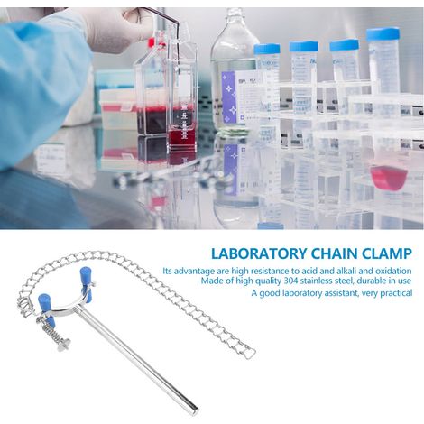 Pince à pinces pour bécher de laboratoire, fixateur de récipient, équipement chimique (1/5)