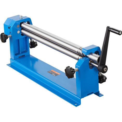 Mophorn Macchina piegatrice a rulli scorrevoli, larghezza di formatura 610 mm con capacità di calibro 16, attrezzatura per la lavorazione di lamiere in acciaio a basso tenore