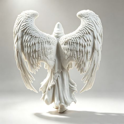 Nouvelle statuette décorative de monarque déchu imprimée en 3D - Cadeau pratique pour garçons et filles, cadeau de Noël (1/4)