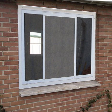 ZANZARIERA ALLUMINIO SCORREVOLE KIT BC - 100X220 CM
