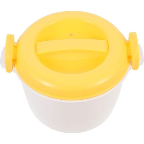 Boîte à lunch Bento isotherme réutilisable en plastique, grande (1/5)