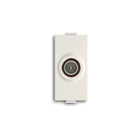 Presa Tv coassiale connettore maschio ABB serie Chiara 2CSK1117CH (1/3)
