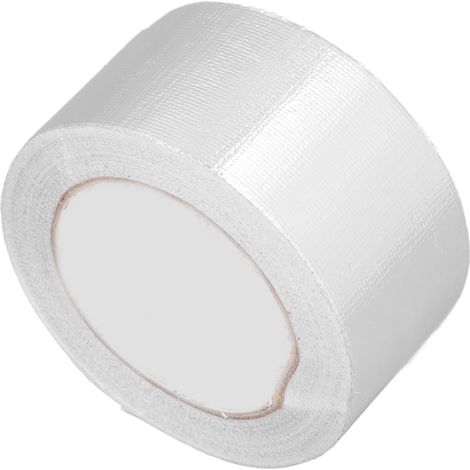 Ortviai Ruban adhésif aluminium renforcé fibre de verre – 6 cm x 25 m, résistant à la chaleur et étanche pour gaines climatisation (1/4)