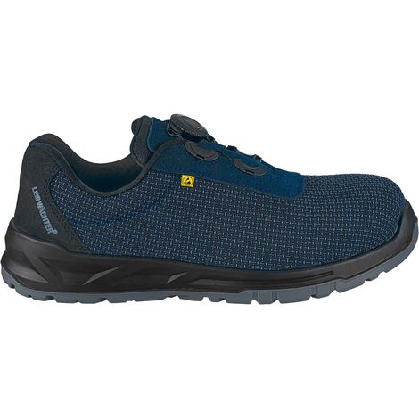 Triuso Leibwächter Sicherheitshalbschuh SOFIA S3S Gr. 35 schwarz/blau