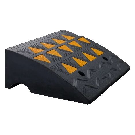 Rampe de trottoir, lourde, accès facile, 2pcs 19.3x14.6x6.0in (1/2)