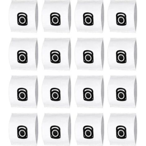 Lot de 16 sacs à poussière pour aspirateurs traîneaux Rowenta, compatibles avec les modèles ZR200520. (1/4)