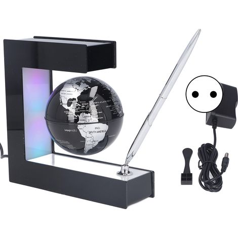 Globe Magnétique Lévitation Flottant Décoration Bureau Maison 100‑240V Prise EU (1/5)