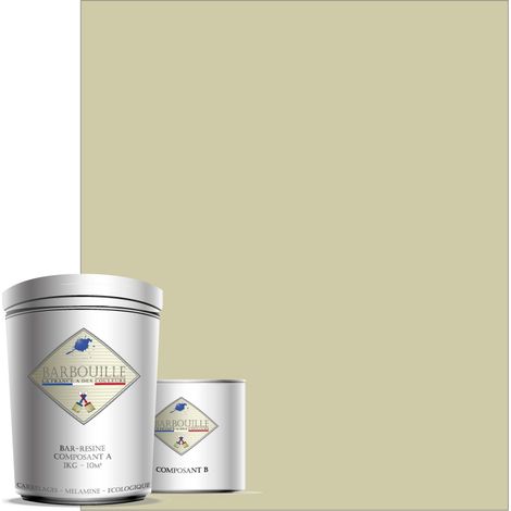Peinture résine époxy 0,75L BRILLANT 10m² Beige Lin Astral