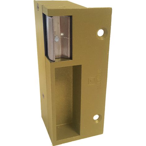 Gâche 2 temps or gauche120mm 12/24V AC/DC + VARIS - HERACLES - PCA-1037I-OR (1/2)