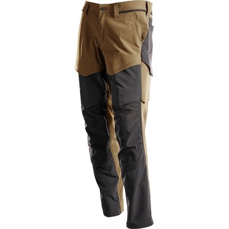 Pantalon CUSTOMIZED noisette/noir - 38 - MASCOT