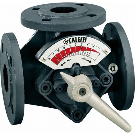 Valvole miscelatrice tre vie, filettata, a farfalla. DN 65 (2 1/2") Caleffi 610060  65 (2 1/2") (1/4)