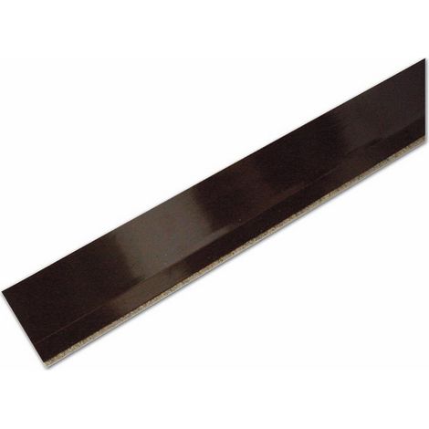 Parafreddo Sottoporta Poliflex in PVC 1 mt colore Marrone Maurer