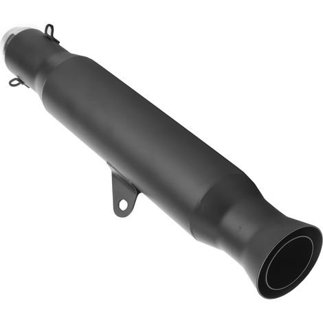 Tube Échappement 1.5-2in Acier Inoxydable Universel pour Moto GP Course, Noir, Silencieux Personnalisé (1/5)