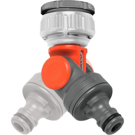 CONECTOR ARTICULADO CON ADAPTADORES 1, 3/4, 5/8, 1/2 (BLISTER) GARDENA (1/4)