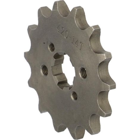 Ritzel teknix für Motorrad derbi 50 senda 2000 bis 2005 14 Zähne (1/3)