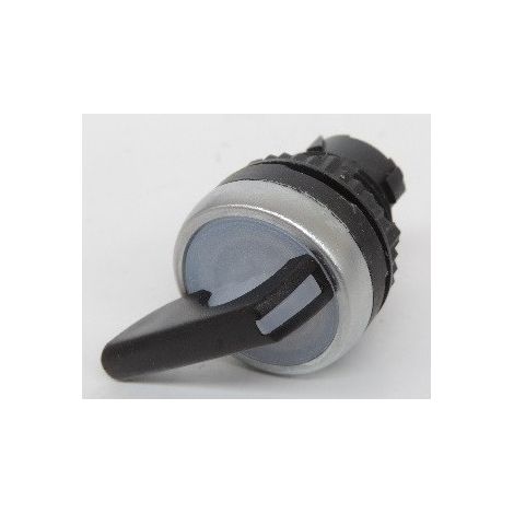 Bouton tournant lumineux à levier noir IP69 Osmoz composable - 3 positions fixes 45° LEGRAND 024061