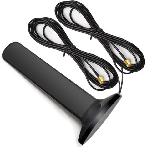 Antenne GSM 4G 5G 600 6000MHz 12DBi Magnétique Haute Gain pour CPE SMA Mâle (1/4)