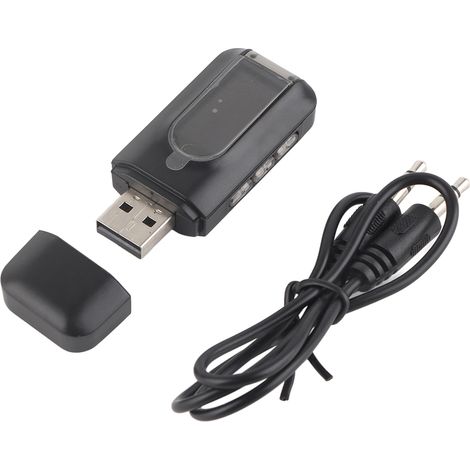 Adaptateur USB BT 2 en 1, écran LCD, mode RX TX, 200Mbps, distance 11yd, BT 5.0 émetteur récepteur pour TV ordinateur (1/5)