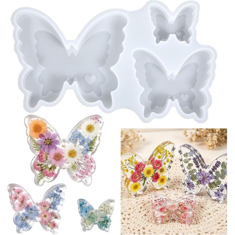Moule en silicone en forme de papillon (1/5)